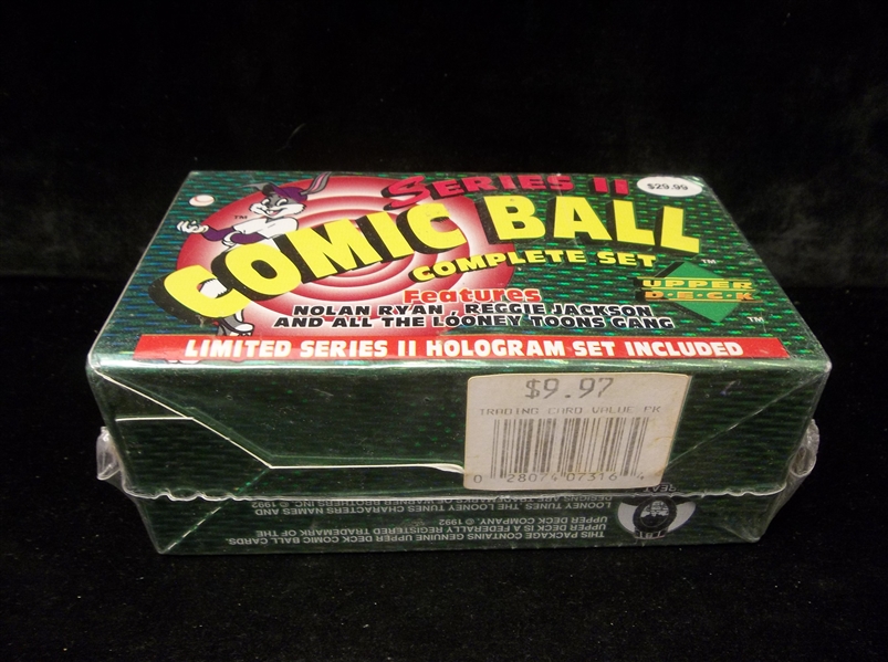 1992 Upper Deck Comic Ball Series #2 Factory Sealed Set of 198 with Hologram Set!