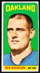 1965 Topps Football- #137 Ben Davidson, Raiders