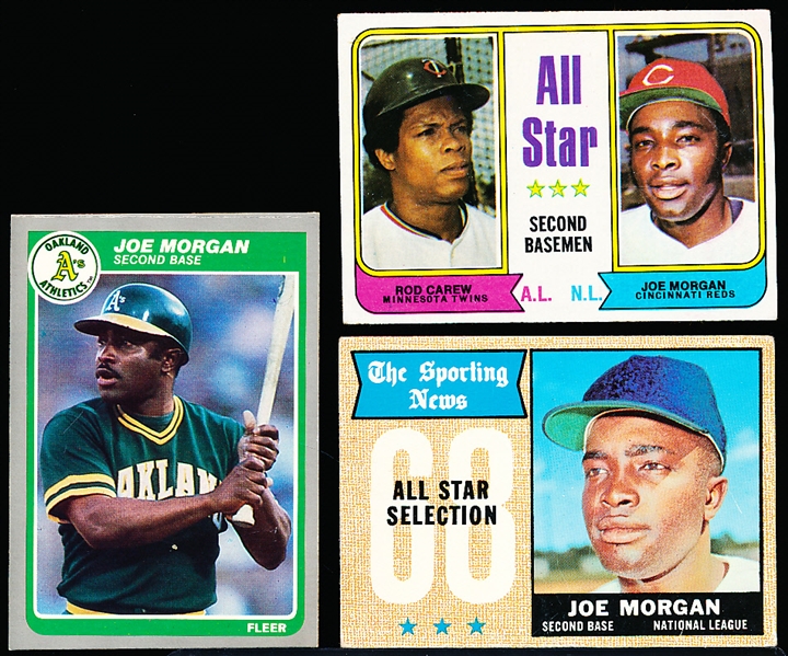 Joe Morgan- 11 Cards