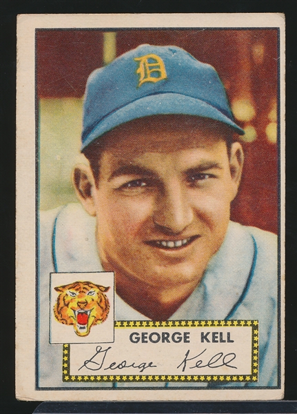 1952 Topps Baseball- #246 George Kell, Tigers- Hall of Famer