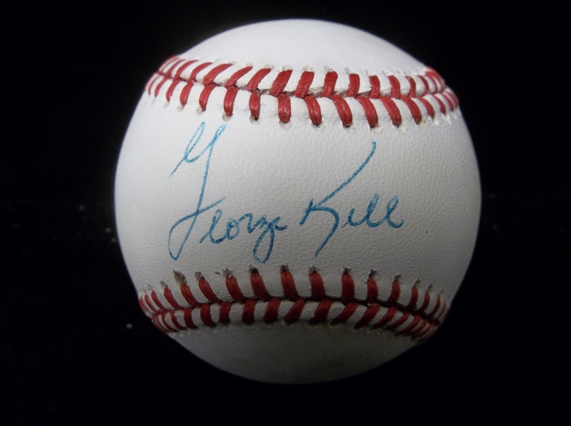 Autographed George Kell Official AL MLB Baseball