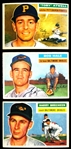 1956 Topps Baseball- 4 Diff