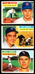 1956 Topps Baseball- 5 Diff