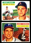 1956 Topps Baseball- 2 Diff