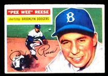 1956 Topps Baseball- #260 Pee Wee Reese, Dodgers