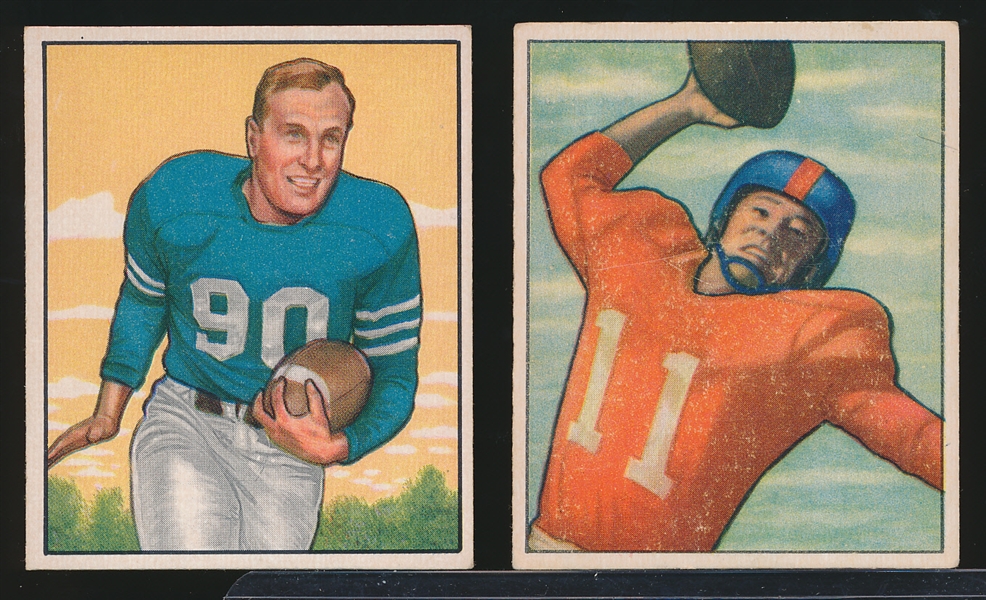 1950 Bowman Football- 2 Diff