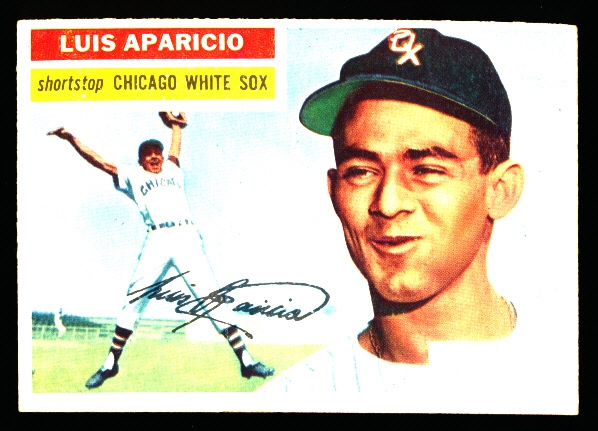 1956 Topps Baseball- #292 Luis Aparicio RC