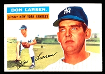 1956 Topps Baseball- #332 Don Larsen, Yankees
