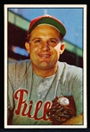 1953 Bowman Bb Color- #28 Smoky Burgess, Phillies