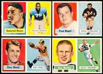 1957 Topps Football- 4 Diff