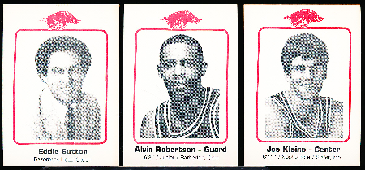 Lot Detail 198283 Arkansas Basketball Set of 16