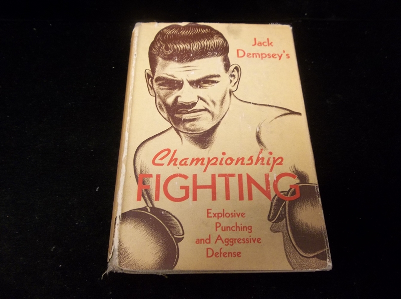 1950 “Jack Dempsey’s Championship Fighting” by Dempsey