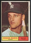 1961 Topps Baseball- #2 Roger Maris, Yankees