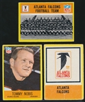 1967 Philly Fb-Atlanta Falcons Team Set of 12- #1-12