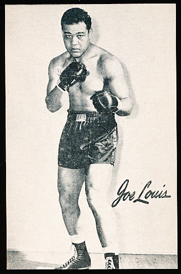 1947 Bond Bread- Square Cut- Joe Louis (Boxer)