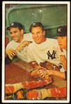 1953 Bowman Baseball Color- #44 Bauer/ Berra/ Mantle