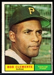 1961 Topps Bb- #388 Clemente, Pirates