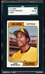 1974 Topps Baseball- #456 Dave Winfield RC- SGC 88 (NM-Mt 8)