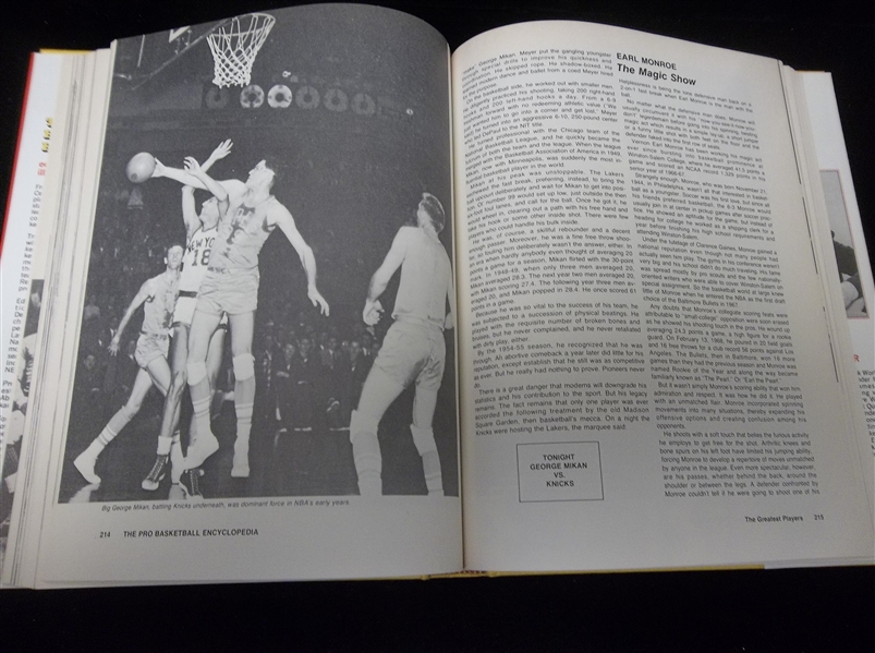 Lot Detail - 1977 “The Pro Basketball Encyclopedia” Edited By Zander ...