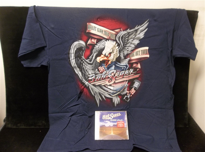 2015 Bob Seger Music CD/T-Shirt