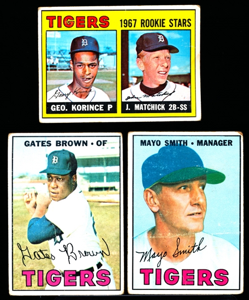 1967-1970 Detroit Tigers- 40 Asst