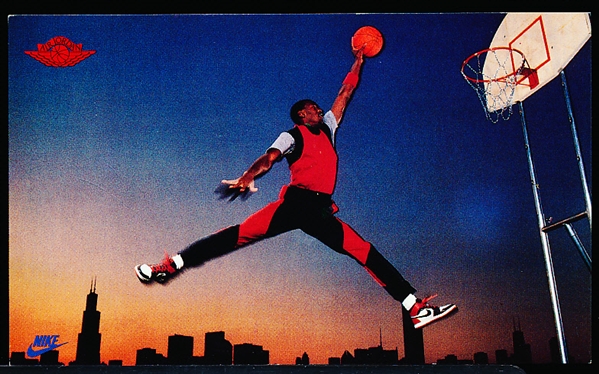 1985 Nike Poster Cards Bskbl.- Michael Jordan, Bulls