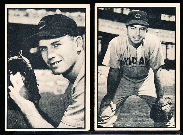 Lot Detail - 1953 Bowman Bb B&W- 2 Diff Chicago Cubs