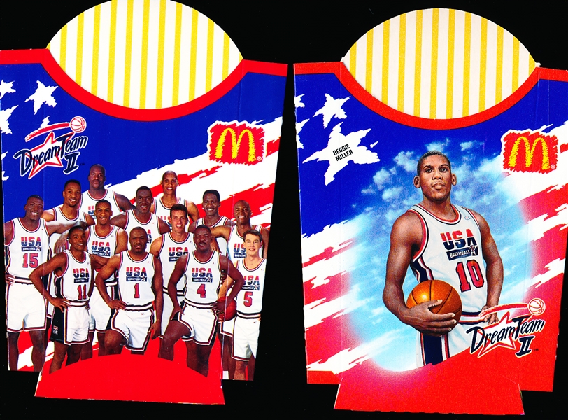 1994 McDonald’s “Dream Team II” French Fry Boxes- 20 Asst., 12 Diff