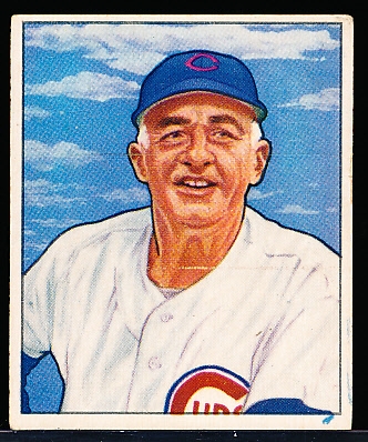 1950 Bowman Bb- #229 Frank Frisch, Cubs
