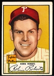 1952 Topps Bb- #59 Robin Roberts, Phillies