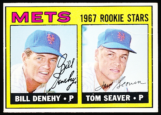 1967 Topps Baseball- #581 Tom Seaver Rookie