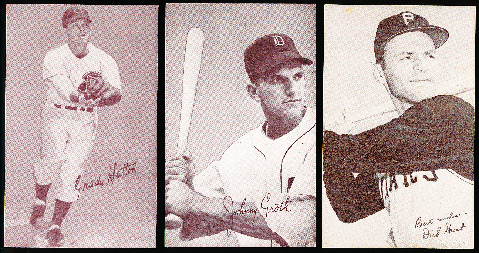 Lot Detail - 1947-66 Baseball Exhibits- 5 Diff