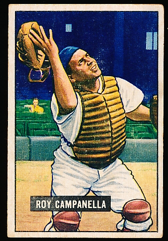 1951 Bowman Bb- #31 Roy Campanella, Dodgers