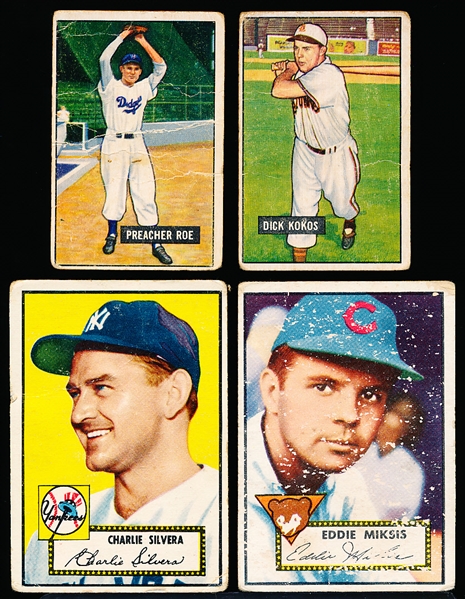 Four Vintage Bb Cards