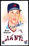 Autographed 1985 Perez-Steele BB HOF Postcard #193 Hoyt Wilhelm