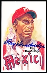 Autographed 1987 Perez-Steele BB HOF Postcard #197 Ray Dandridge