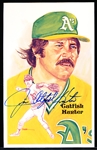 Autographed 1987 Perez-Steele BB HOF Postcard #198 Jim “Catfish” Hunter