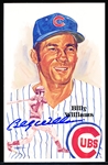 Autographed 1987 Perez-Steele BB HOF Postcard #199 Billy Williams