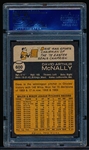 1973 Topps Baseball-Hi#- #600 Dave McNally, Orioles - PSA Mint 9