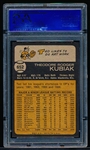 1973 Topps Baseball-Hi#- #652 Ted Kubiak, A’s - PSA Mint 9