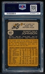 1973 Topps Baseball-Hi#- # 657 Bob Johnson, Pirates - PSA Mint 9