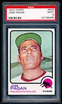 1973 Topps Baseball-Hi#- #659 Jose Pagan, Phillies - PSA Mint 9