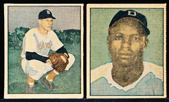 1951 Berk Ross Baseball- 2 Diff