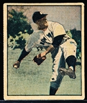 1951 Berk Ross Baseball- #8-3 Allie Reynolds, Yankees