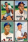 1951 Bowman Bb- 4 Diff Boston Red Sox