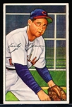 1952 Bowman Bb- #142 Early Wynn, Cleveland