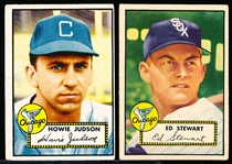 1952 Topps Baseball- 2 Diff Chicago White Sox