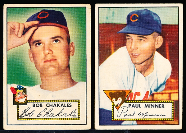 1952 Topps Baseball- 2 Diff