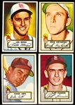 1952 Topps Bb- 4 Diff St. Louis Browns