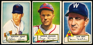 1952 Topps Bb- 6 Diff